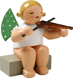 650/2a, Angel with Violin, Sitting