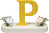 634/23/P, Letter P, with Flowers