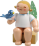 650/k/V, Angel, Small, with Bird