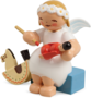 634/70/21, Marguerite Angel, Sitting, with Little Horseman