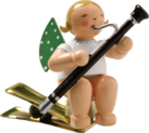 650/90/43, Angel with Bassoon, on Clip