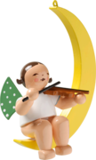 650/70/2, Angel with Violin, in Moon