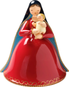 550/M, Madonna with Infant Jesus, Plain Decor