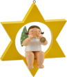 650/80/36, Angel with Trumpet, in Star
