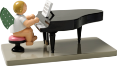 650/23, Angel at Grand Piano, Closed