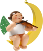 650/80/2, Angel with Violin, in Moon