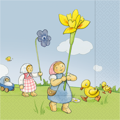 526/22/Garten, Paper Napkins "Garden Parade"         