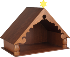 5250/15K, Stable, for Nativity Figurines