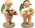 650/2026/WCF, Angel with Colored Dots on its Wings and Teddy Bear