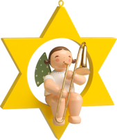 650/70/29, Angel with Trombone, in Star