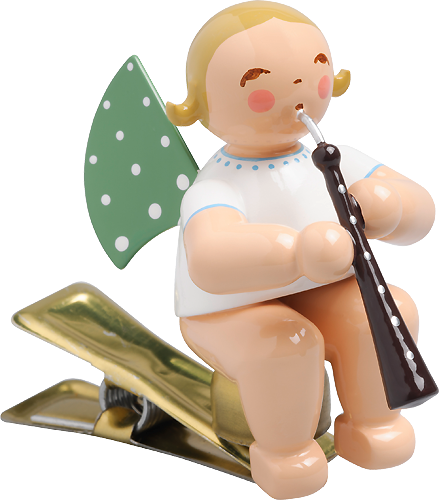 650/90/69, Angel with English Horn, on Clip