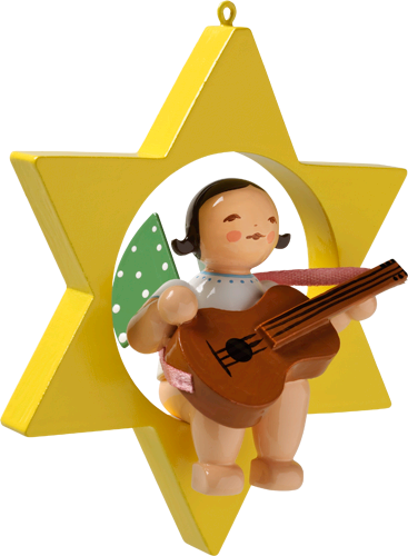 Angel with Guitar, in Star