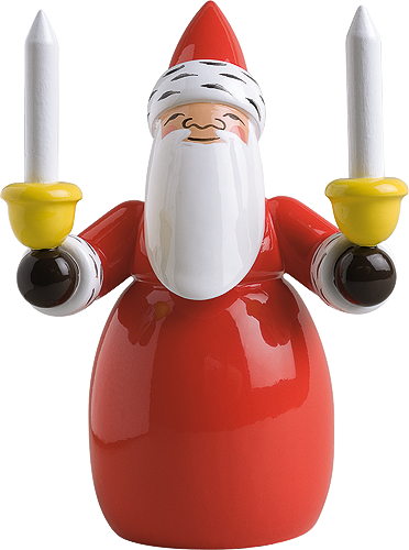 Santa Claus with Candles