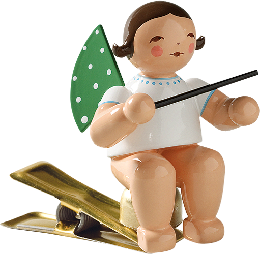 Angel with Baton, on Clip
